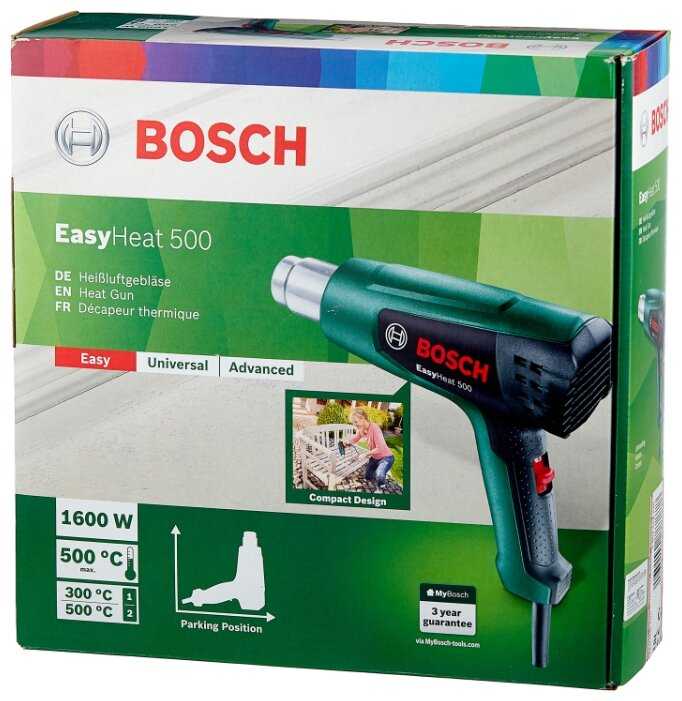 Строительный фен BOSCH EasyHeat 500 фотография 2