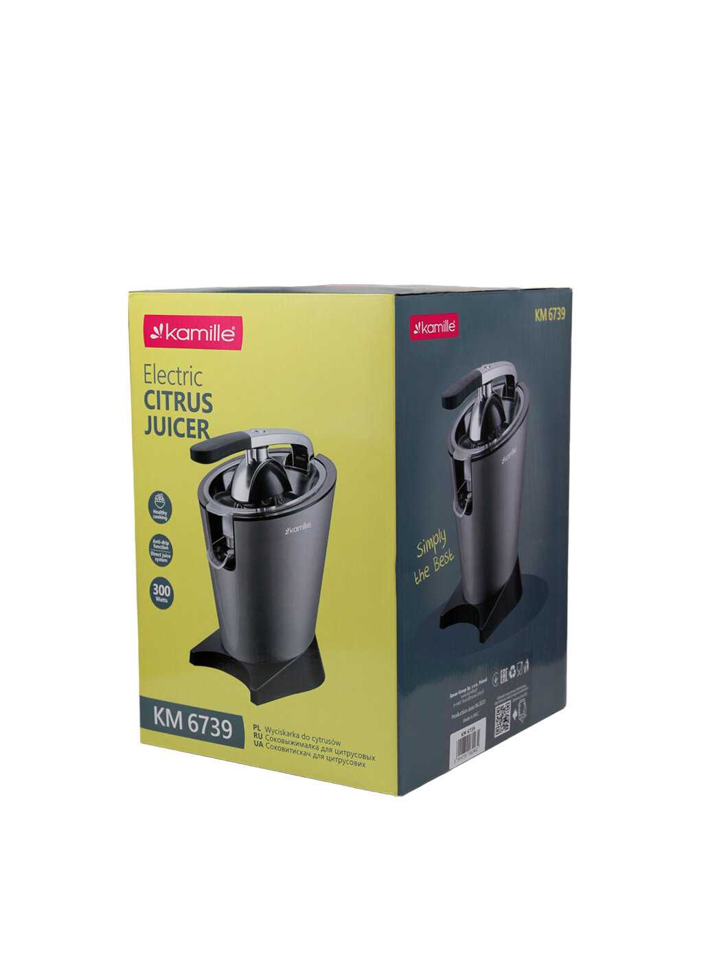 Соковыжималка Kamille Соковыжималка для цитрусовых (6736) фотография 23