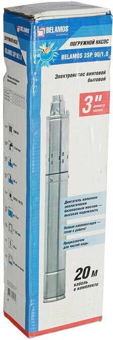 Скважинный насос BELAMOS 3SP 90/1.8 фотография 21