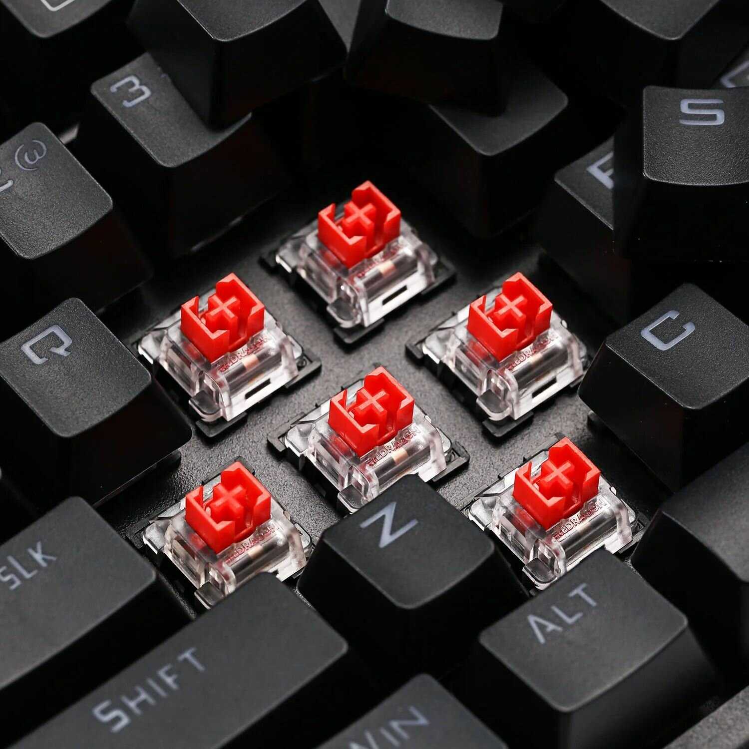 Сменные переключатели механической клавиатуры OUTEMU PURPLE Switch фотография 17