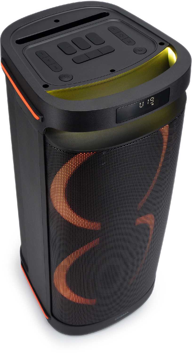 Минисистема Digma D-MC1750 60Вт FM USB BT micro SD фотография 5