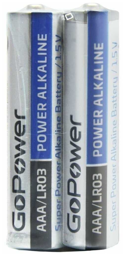 Батарейка GoPower LR03 AAA (2х20) фотография 1