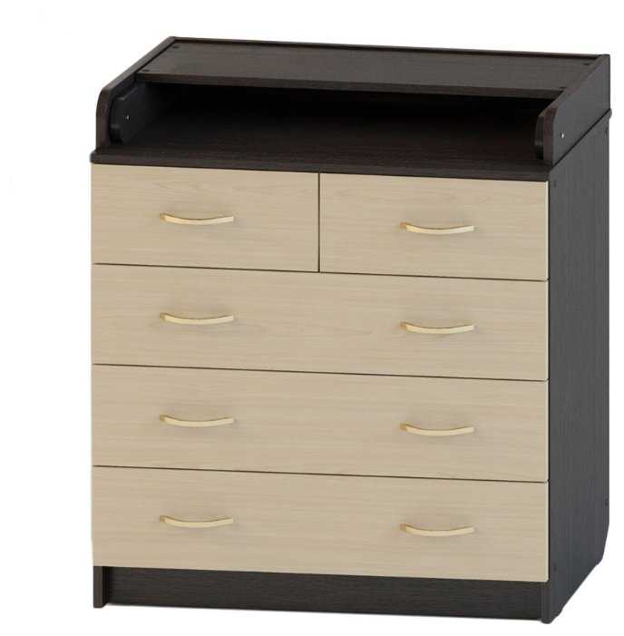 Пеленальный комод Атон Мебель Сириус 80/5 ЛДСП фотография 7