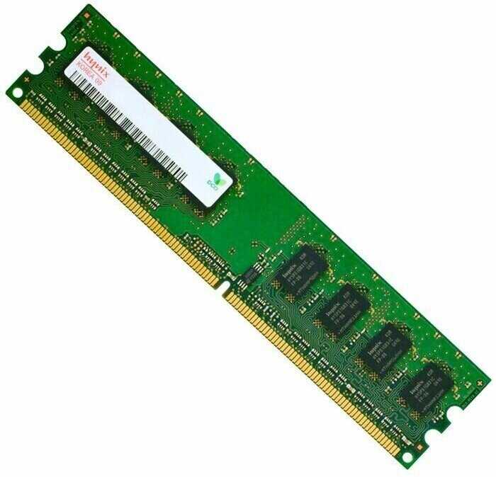 Оперативная память Hynix 2 ГБ DDR2 DIMM (HYMP125U64CP8-S6) фотография 4