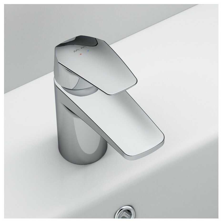 Смеситель для раковины (умывальника) AM.PM Gem F9093000, рычажный фотография 4