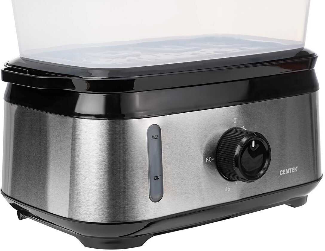 Пароварка Centek CT-1462 9л 1050Вт таймер 60 мин,3контейнера фотография 12