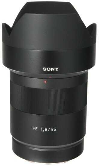 Объектив Sony Carl Zeiss Sonnar T 55mm f/1.8 ZA (SEL-55F18Z) фотография 4