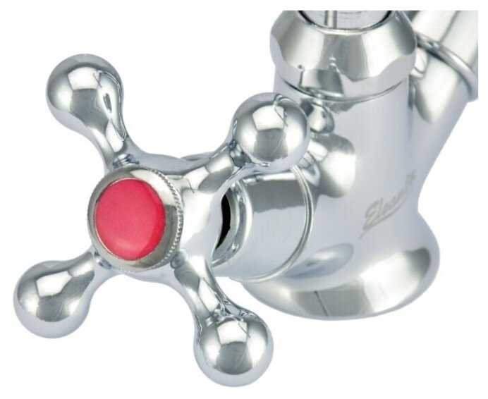 Смеситель для мойки с поворотным R- изливом Eleanti Opal 0402.899 фотография 2