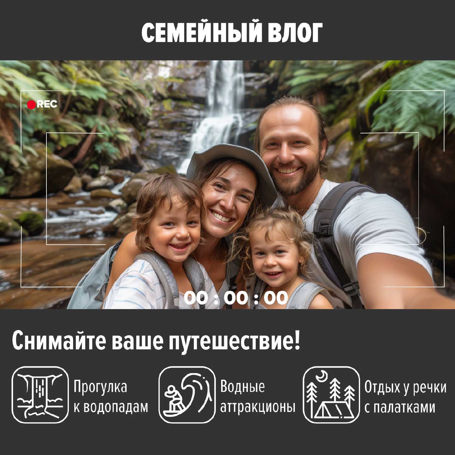 Экшен камера Electerra 4К UHD фотография 4