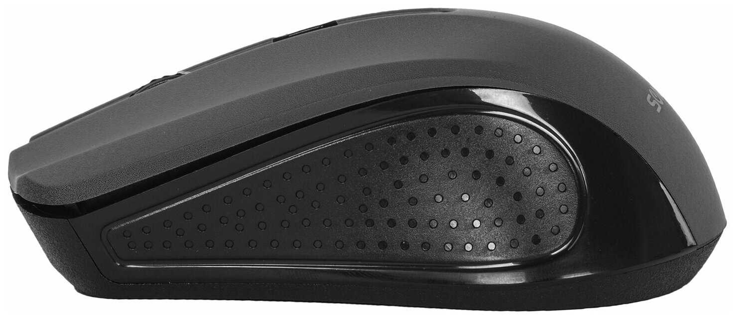 Мышь беспроводная SONNEN V99, USB, 1000/1200/1600 dpi, 4 кнопки, оптическая, серая, 513528 фотография 3