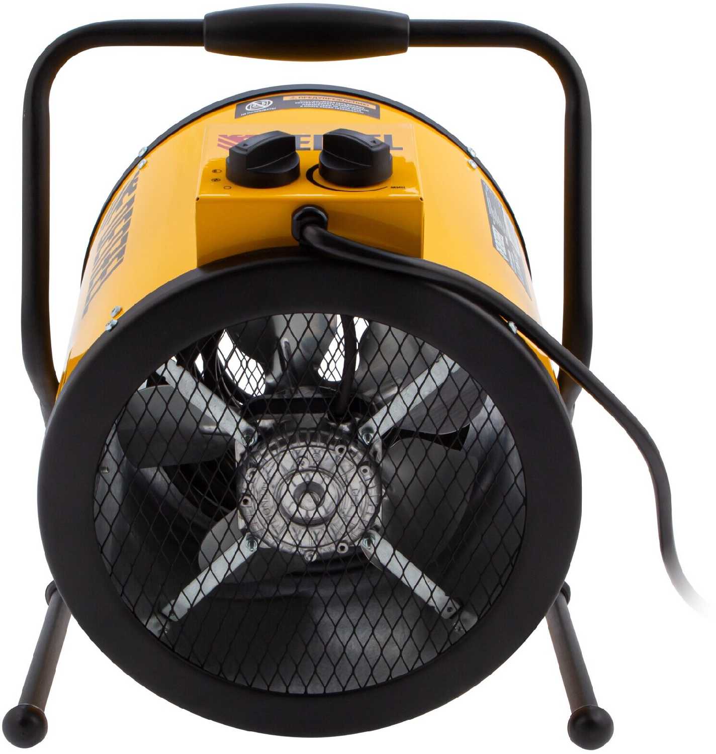 Тепловая пушка Denzel SFH-9000 400 В, 720 м3/ч, 3 реж. вентилятор, 6000/9000 Вт (96439) фотография 8