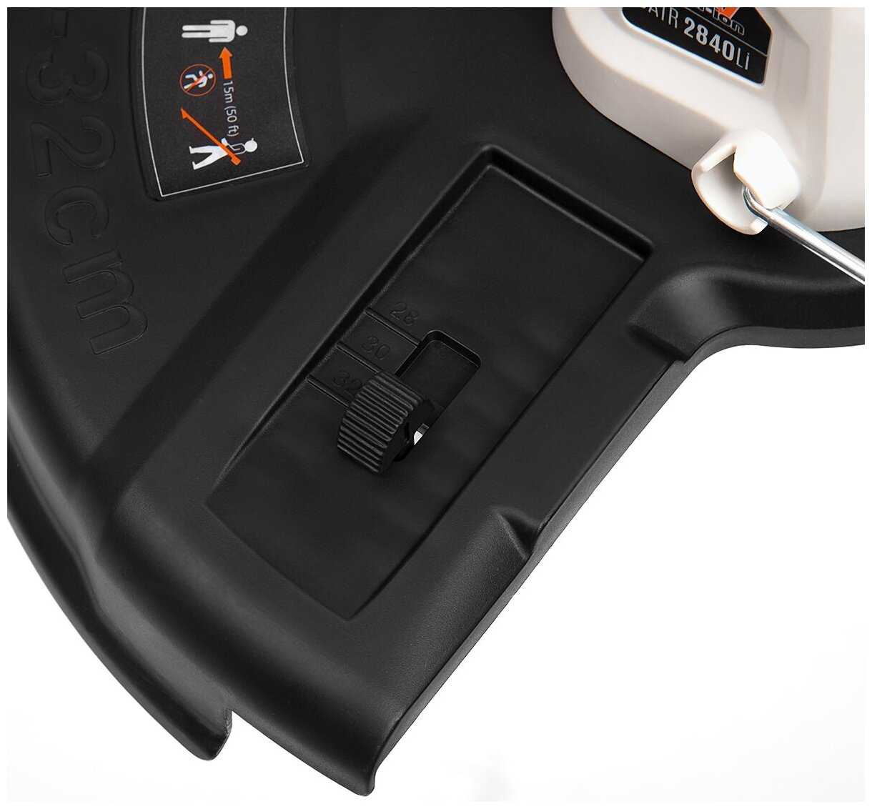 Триммер электрический Daewoo Power Products DATR 2840Li фотография 10