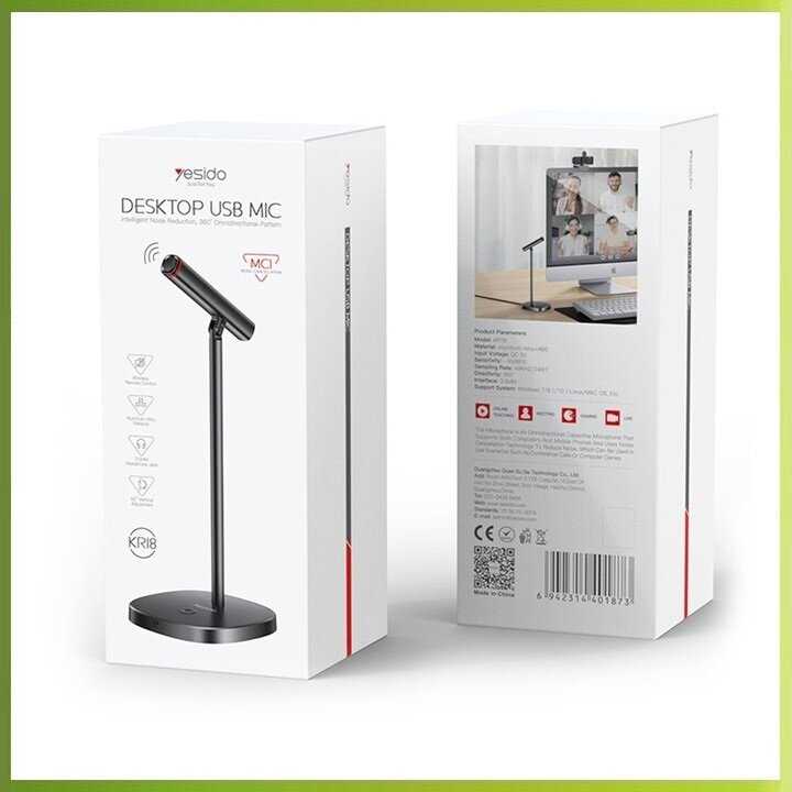 Микрофон YESIDO USB микрофон KR18 фотография 1