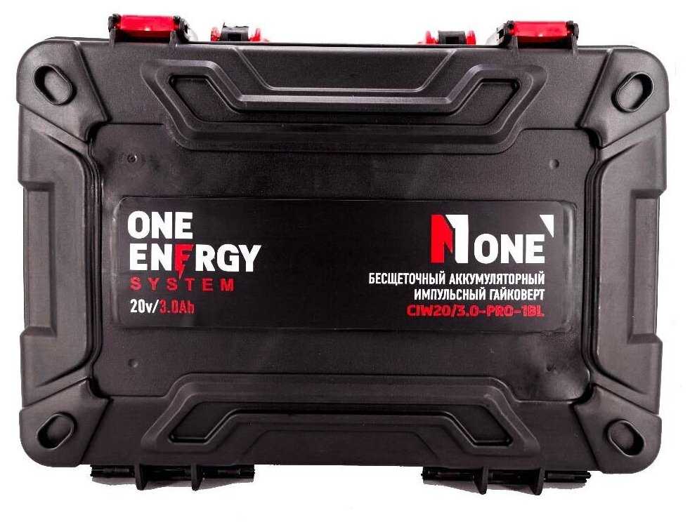 Гайковерт NUMBER ONE CIW20/3.0 PRO-1BL фотография 16