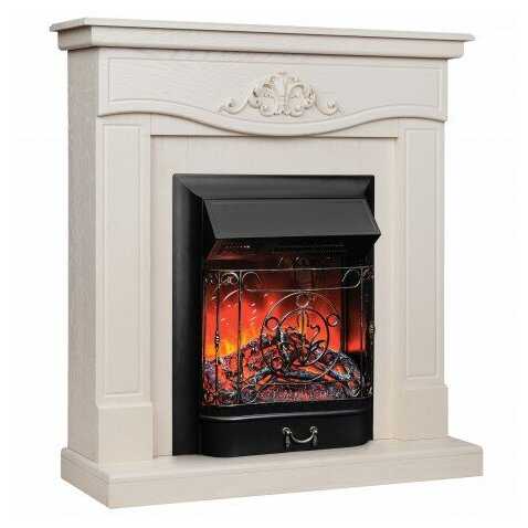 Электрокамин JUNONA WT с очагом Majestic Lux Black фотография 1