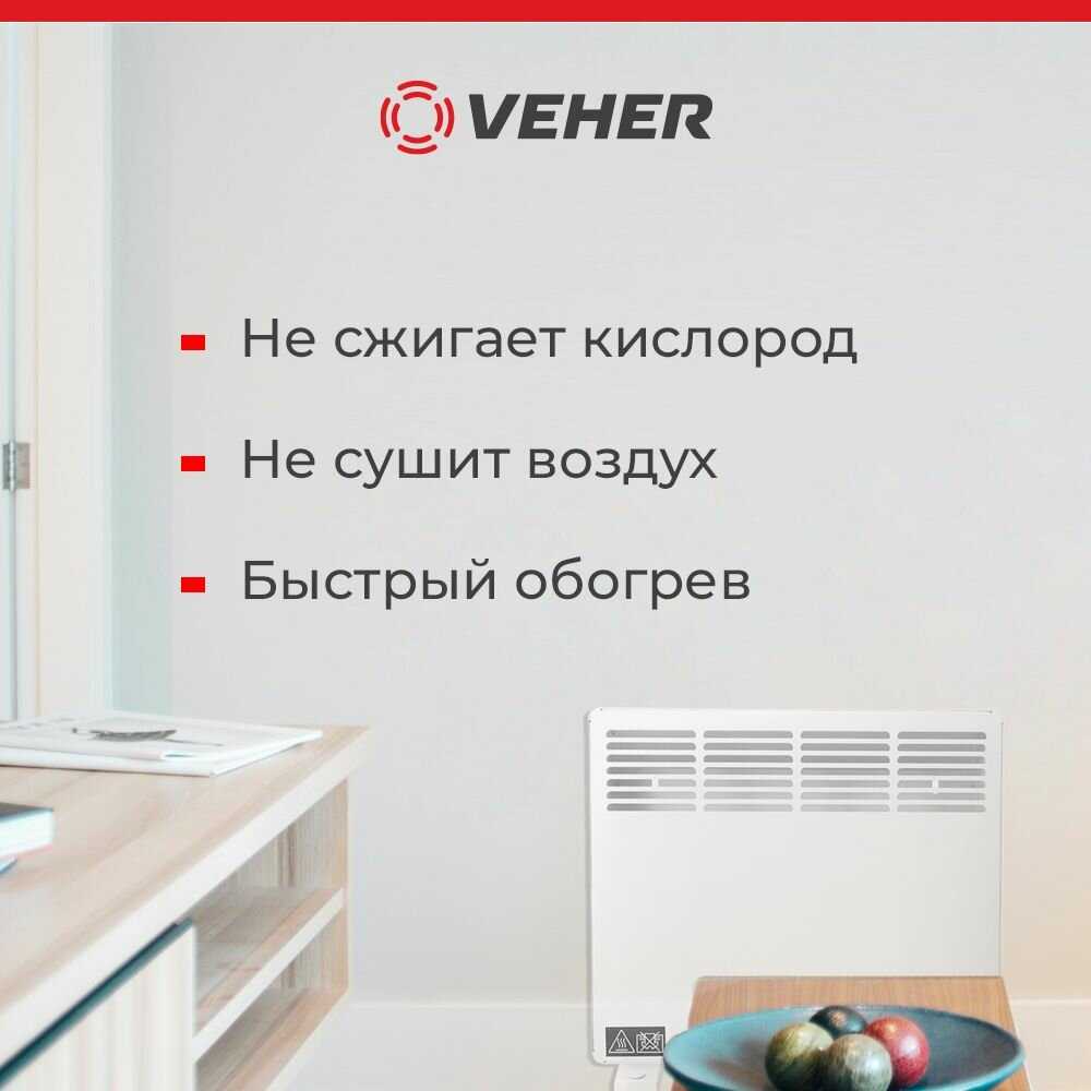 Обогреватель VEHER ЛР-1500.2 (1,5 кВт) фотография 5