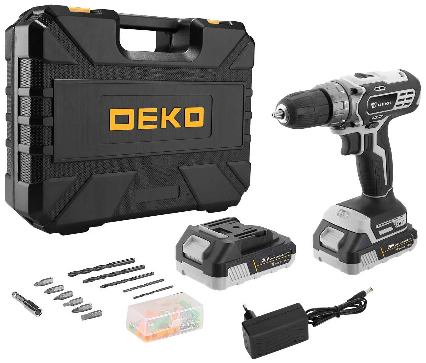 Дрель Deko DKCD20 фотография 3