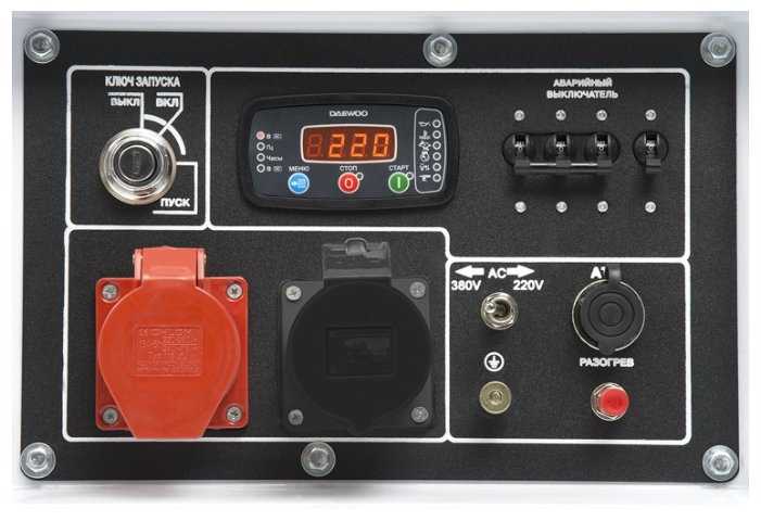 Дизельный генератор Daewoo Power Products DDAE 10000DSE-3, (8000 Вт) фотография 3