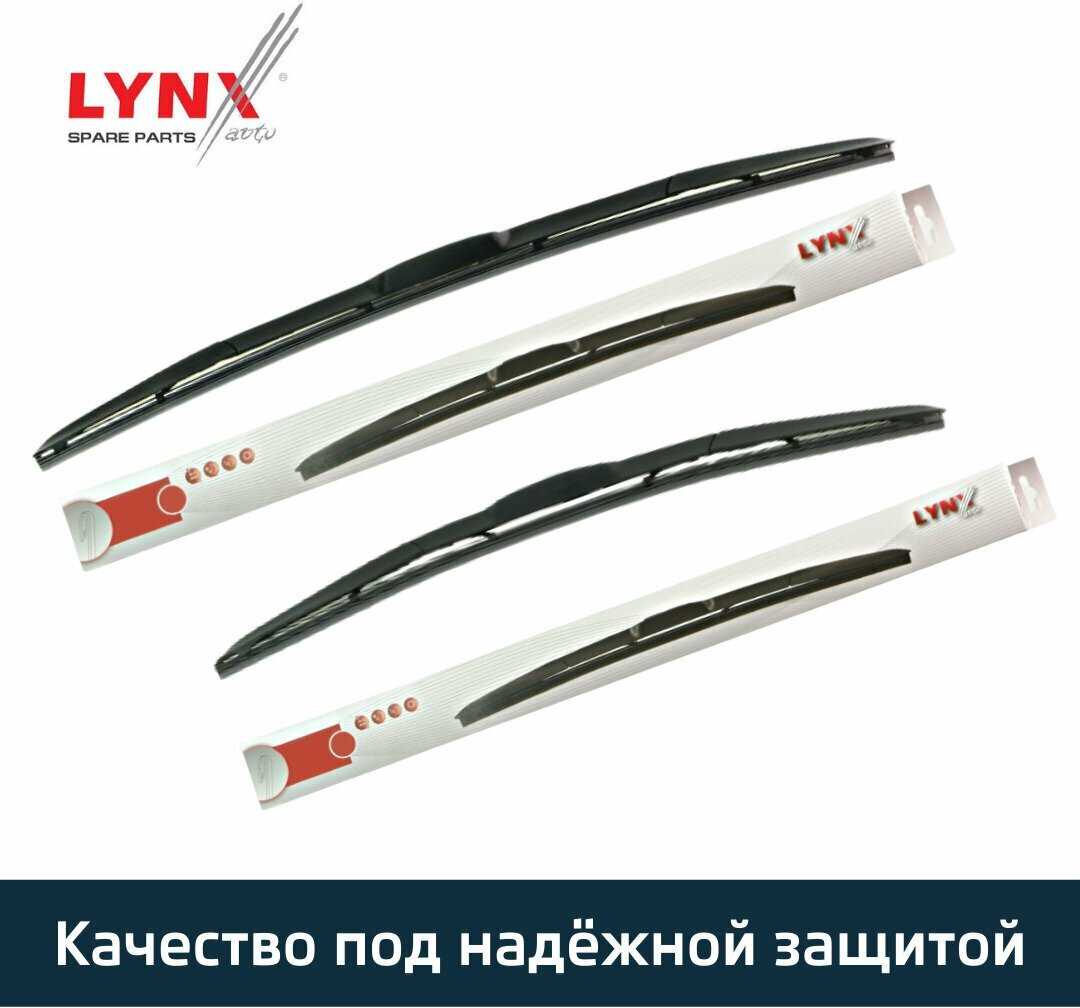Дворники Honda CR-V (2) RD (LYNXauto 530мм-500мм) фотография 6