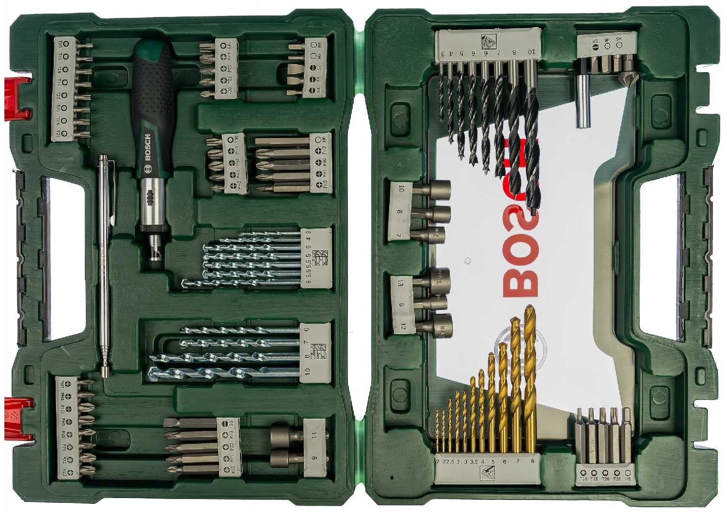Набор строительных инструментов BOSCH V-Line 91 (2.607.017.195) фотография 2