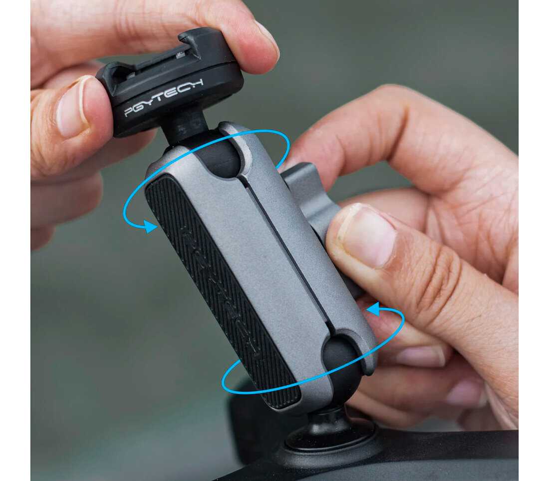 Держатель с присосками Pgytech Three-Arm Suction Mount фотография 5