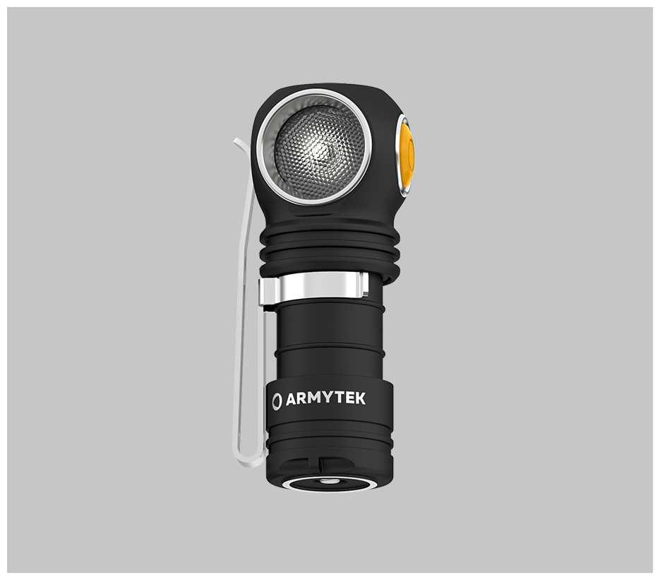 Фонарик аккумуляторный Armytek Wizard C1 Pro Magnet, Белый свет F09001C ручной налобный велосипедный кемпинговый светодиодный автомобильный магнитный фотография 6