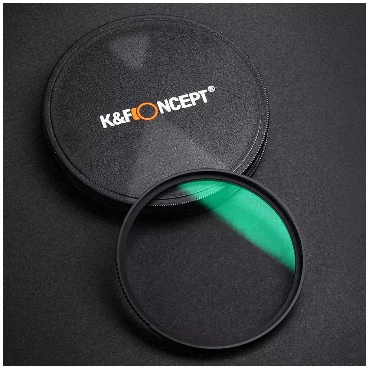 Светофильтр K&F Concept Nano-X Black Mist 1/2 49мм фотография 1