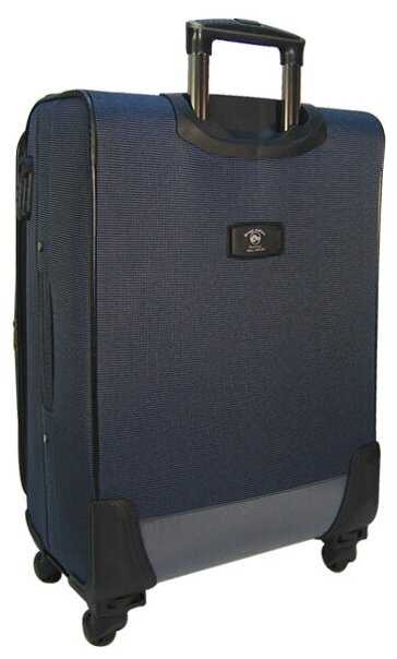 Набор: чемодан + сумочка Borgo Antico. 6088 dark blue 21/14