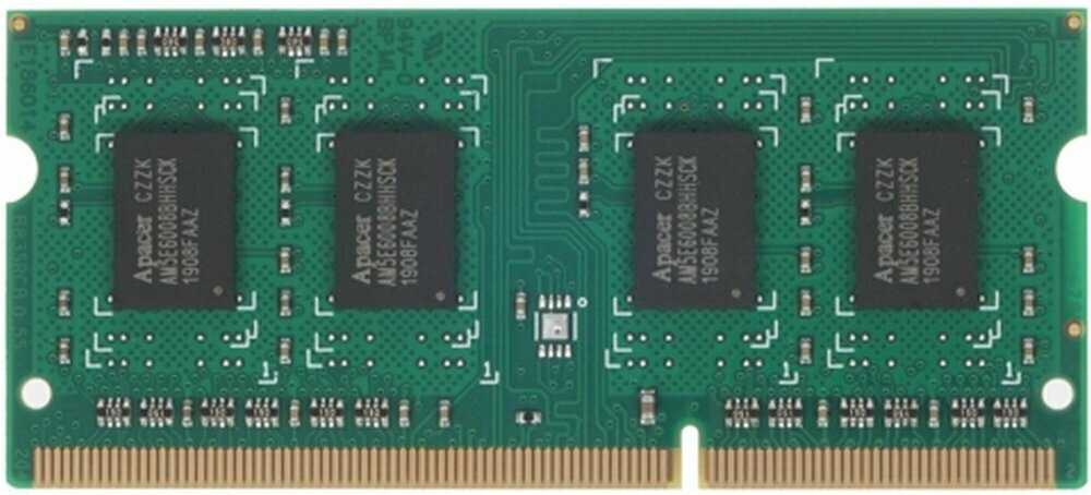 Оперативная память Apacer 4 ГБ DDR3L SODIMM CL11 (AS04GFA60CATBGJ) фотография 4