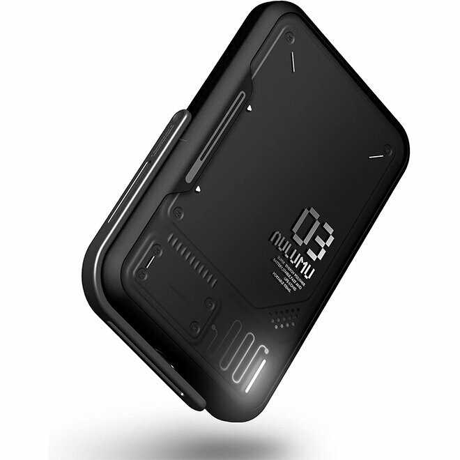 Внешний магнитный аккумулятор с подставкой Aulumu M03 MagSafe Battery Pack (3500 мАч) фотография 1