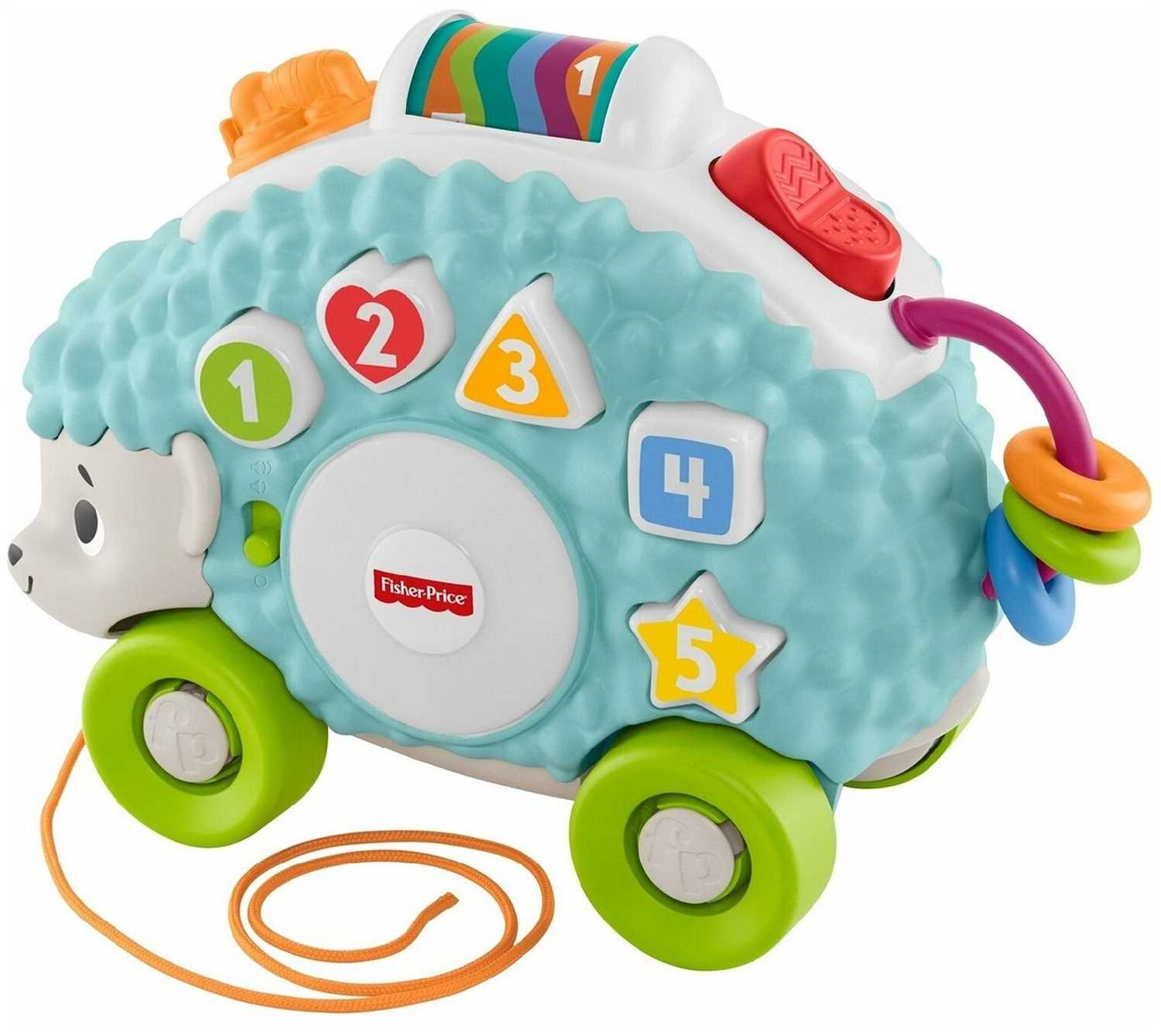 Интерактивная развивающая игрушка Fisher-Price Линкималс Обучающий Ёжик музыкальный GJB14 фотография 3