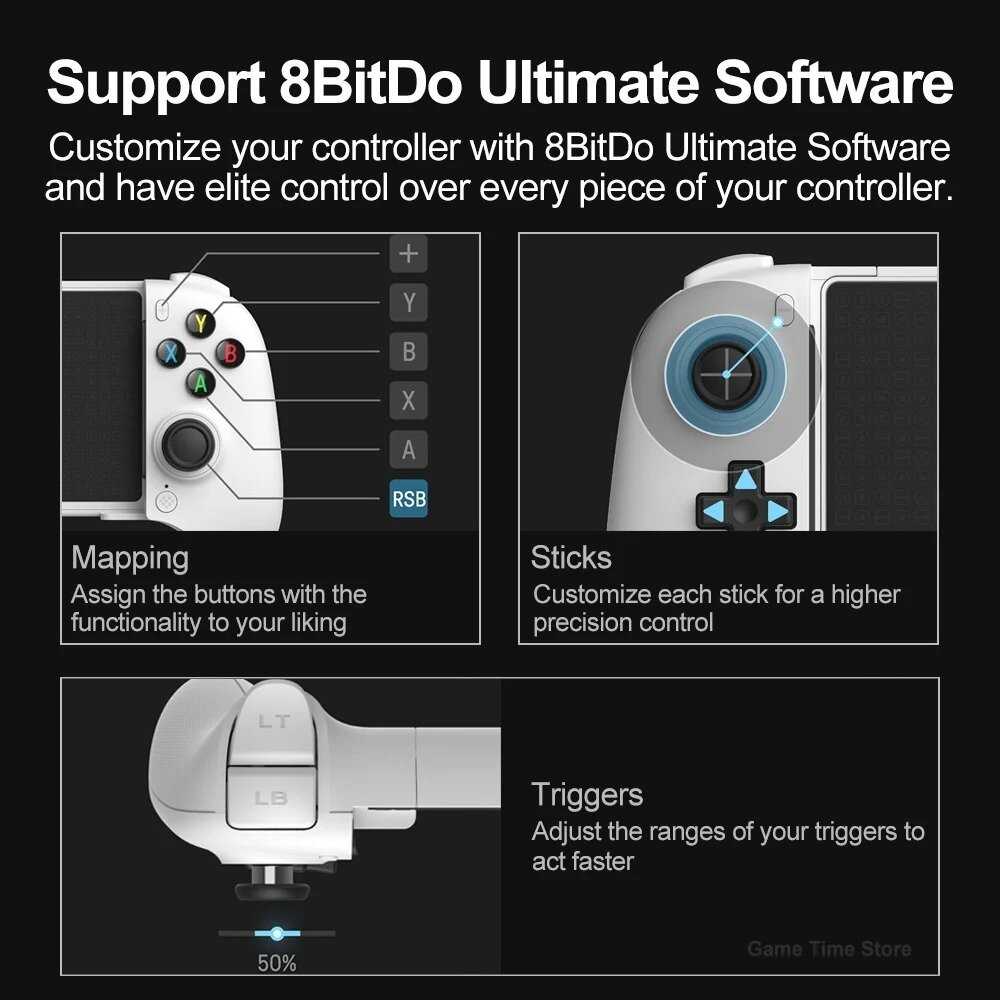 Контроллер 8BitDo Ultimate Mobile (Bluetooth) фотография 6