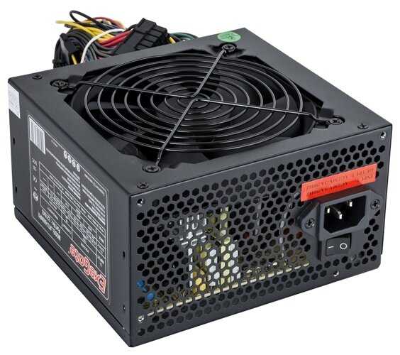 Блок питания ExeGate ATX-650NPX 650W + кабель 220V с защитой от выдергивания