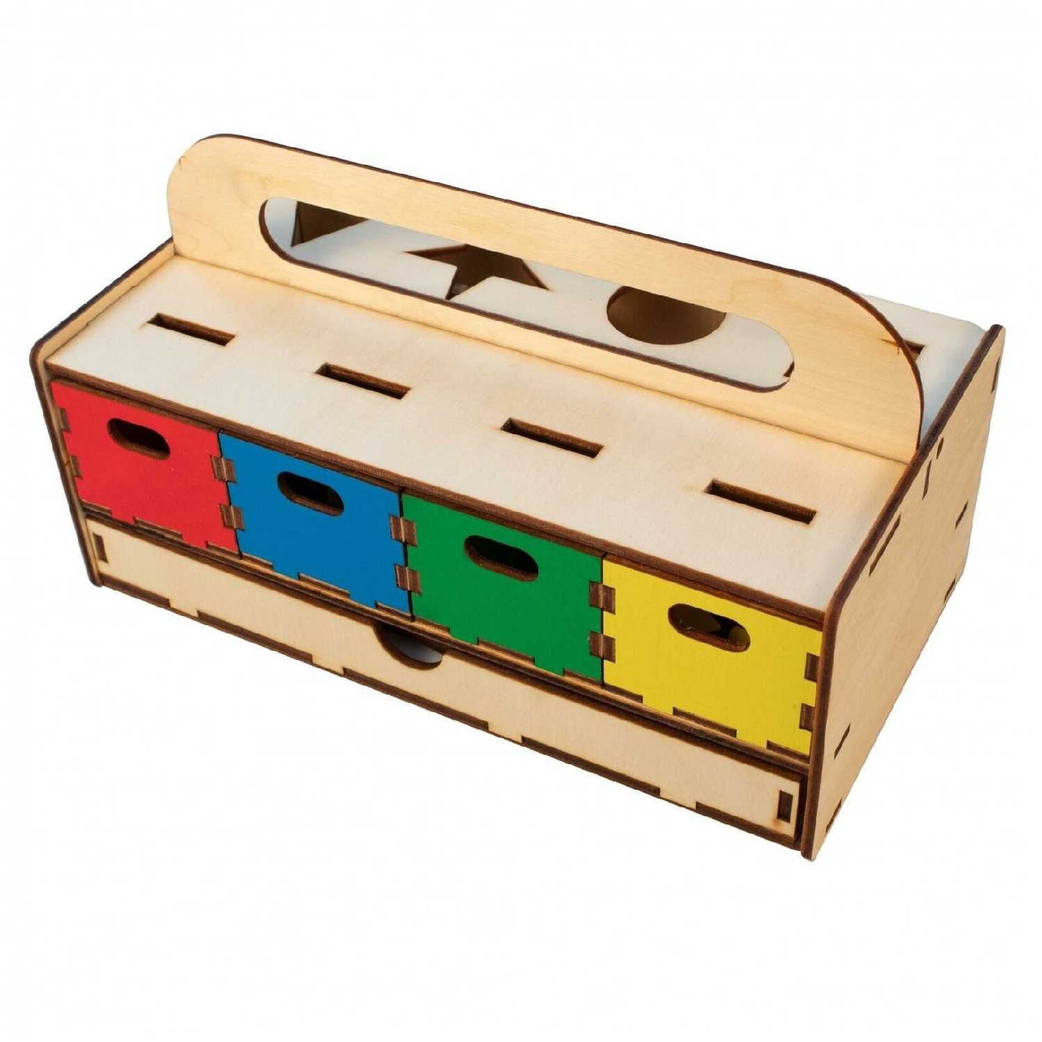 Развивающая игра MASTER WOOD Волшебный Сундучок (MASTER WOOD)