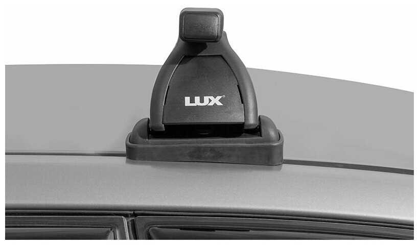 Багажник на крышу LUX прямоугольные дуги 1,2м Мерседес Б класс W246 2012-2018, а:21201-32 фотография 4