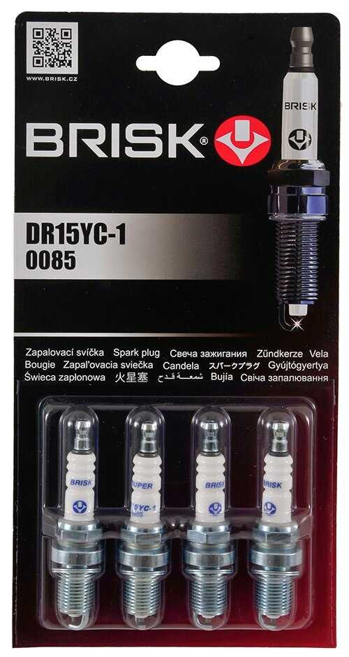 Свеча зажигания BRISK Super-R Brisk Dr15yc-1-J (DR15YC-1-J)