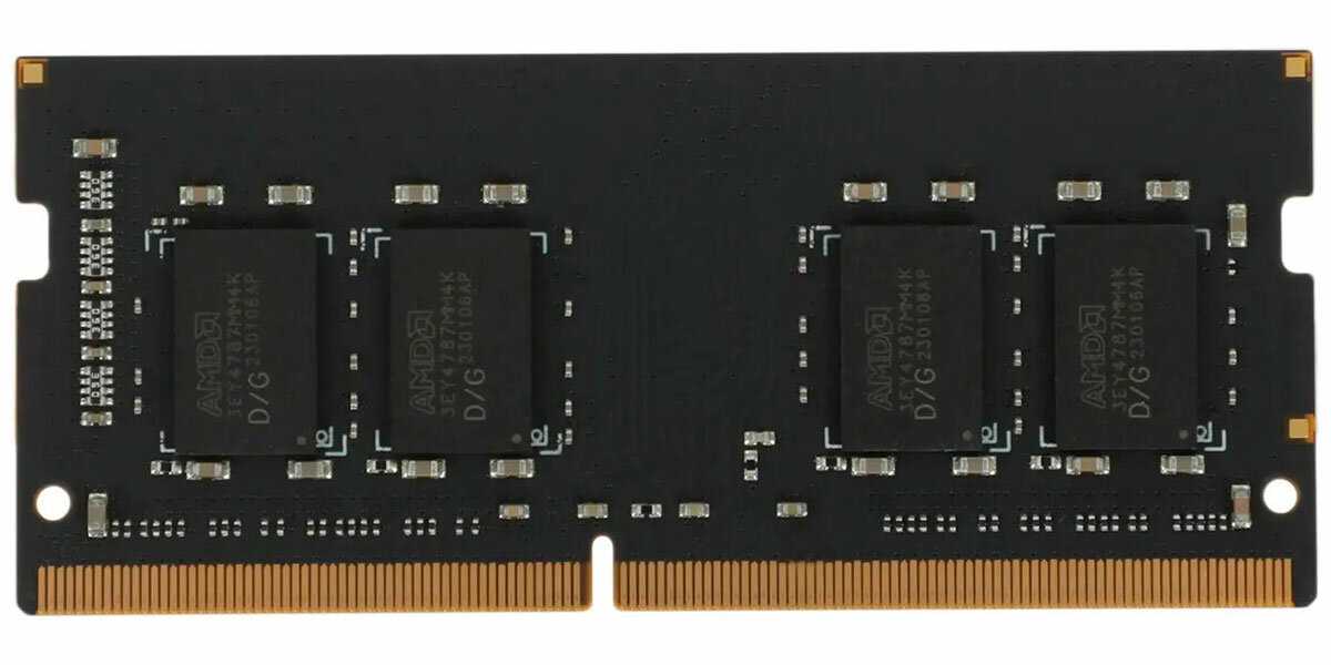 Оперативная память AMD 8 ГБ DDR4 SODIMM (R748G2400S2S-UO) фотография 9