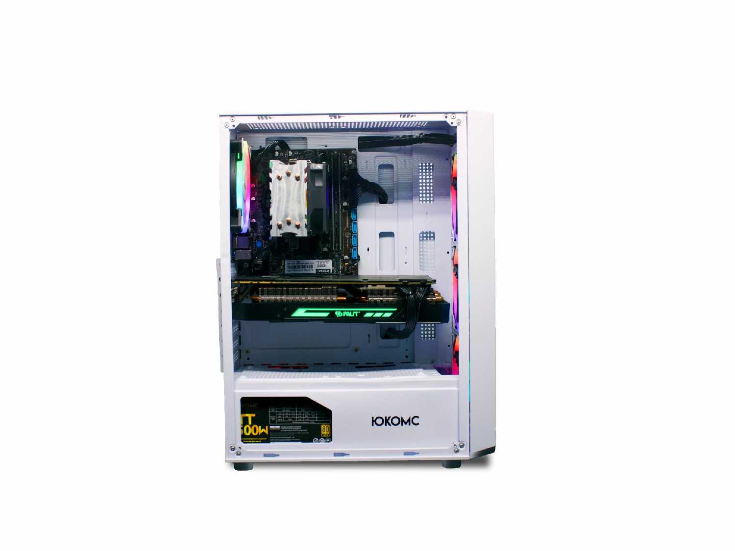 Игровой PC юкомс i7 3770, GTX 1650 4GB, SSD 2TB, 16GB DDR3, БП 450W фотография 10