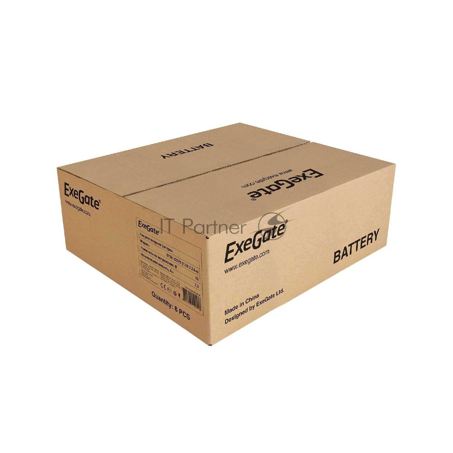 Аккумуляторная батарея ExeGate EX285952RUS 12В фотография 10