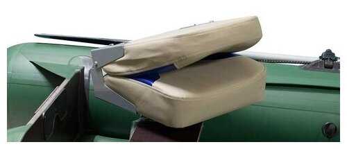 Кресло в лодку ПВХ Патриот Мягкое складное поворотное фотография 1