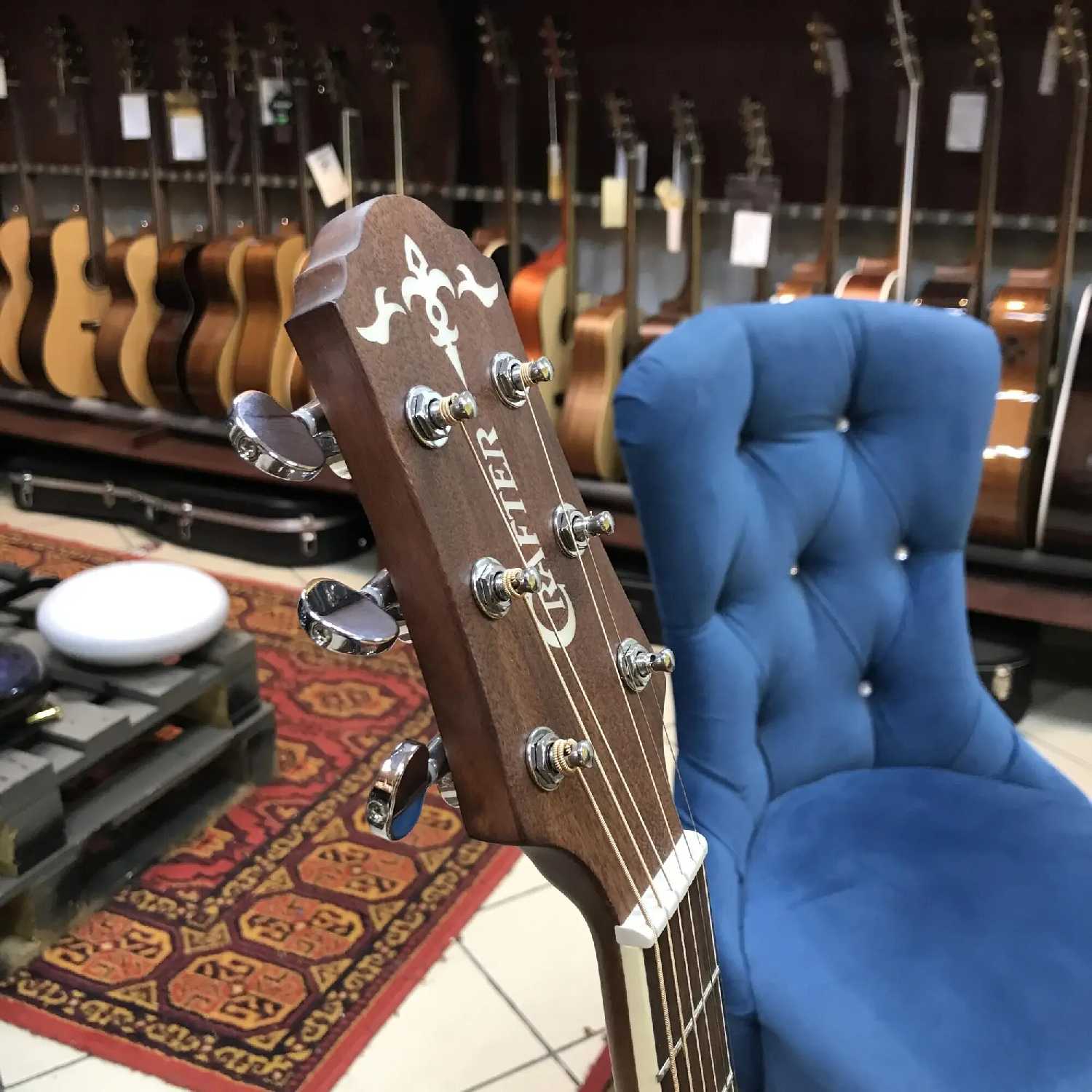 Акустическая гитара CRAFTER D-7/NС (акустическая гитара Дредноут) фотография 19