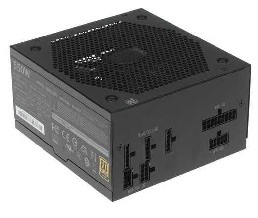 Блок питания Cooler Master V550 Gold Full Modular (MPY-5501-AFAAGV) фотография 9