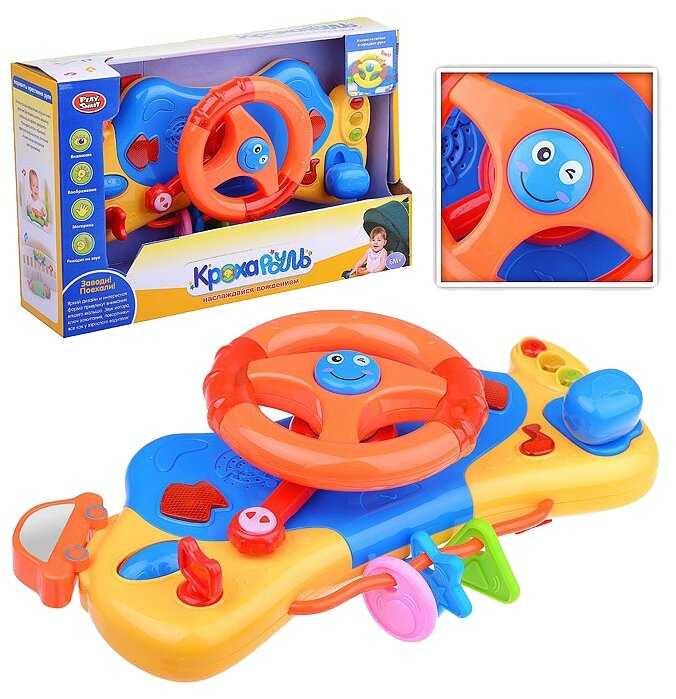 Интерактивная развивающая игрушка Play Smart Кроха руль фотография 2