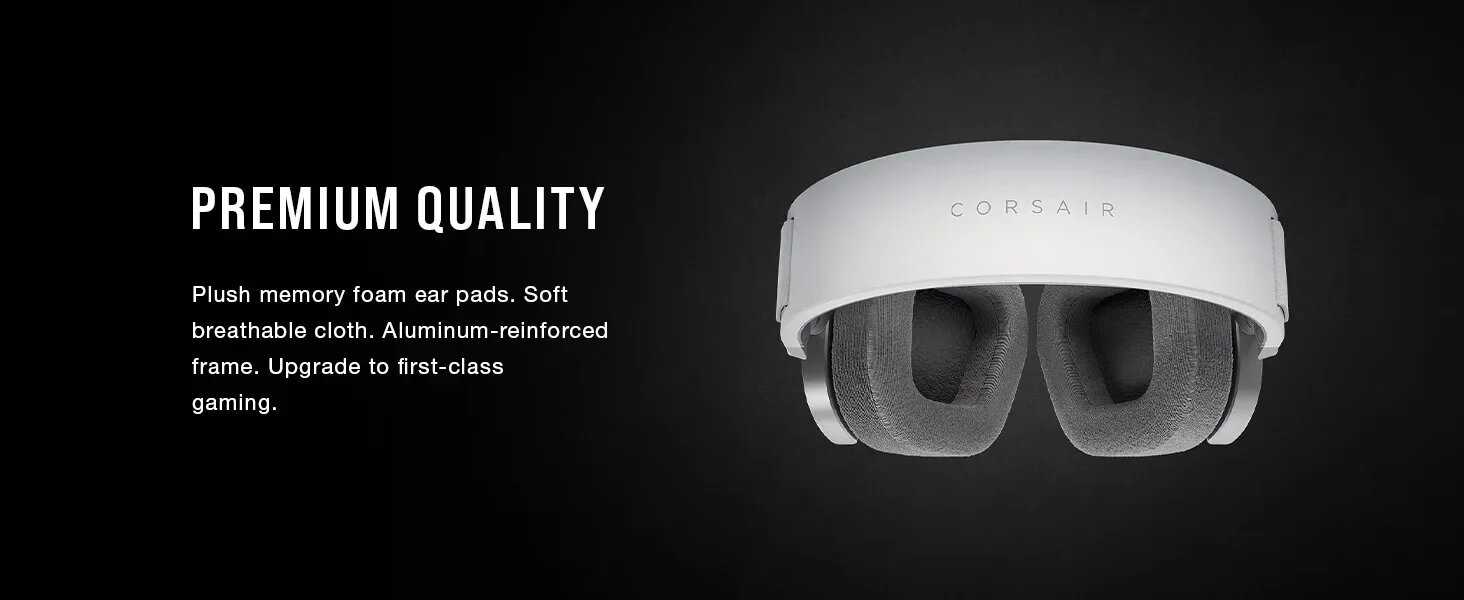Беспроводная игровая гарнитура Corsair HS80 MAX с Bluetooth - Dolby атмосферs-качественным микрофоном фотография 13