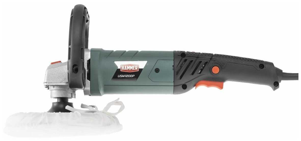 Полировальная машина Hammer USM 1200 P (1200 Вт) фотография 10