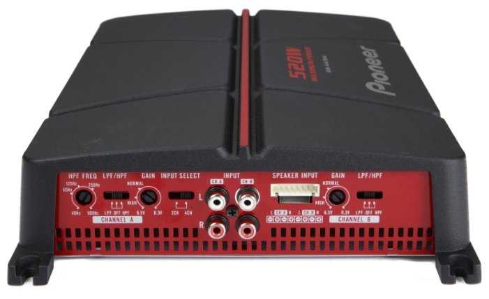 Автомобильный усилитель Pioneer GM-A4704 фотография 3