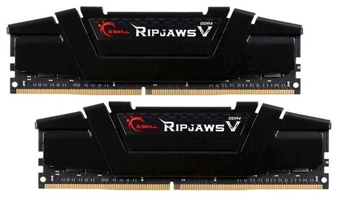Оперативная память G.SKILL Ripjaws V 32 ГБ (16 ГБ x 2 шт.) DDR4 DIMM CL18 (F4-4000C18D-32GVK) фотография 3