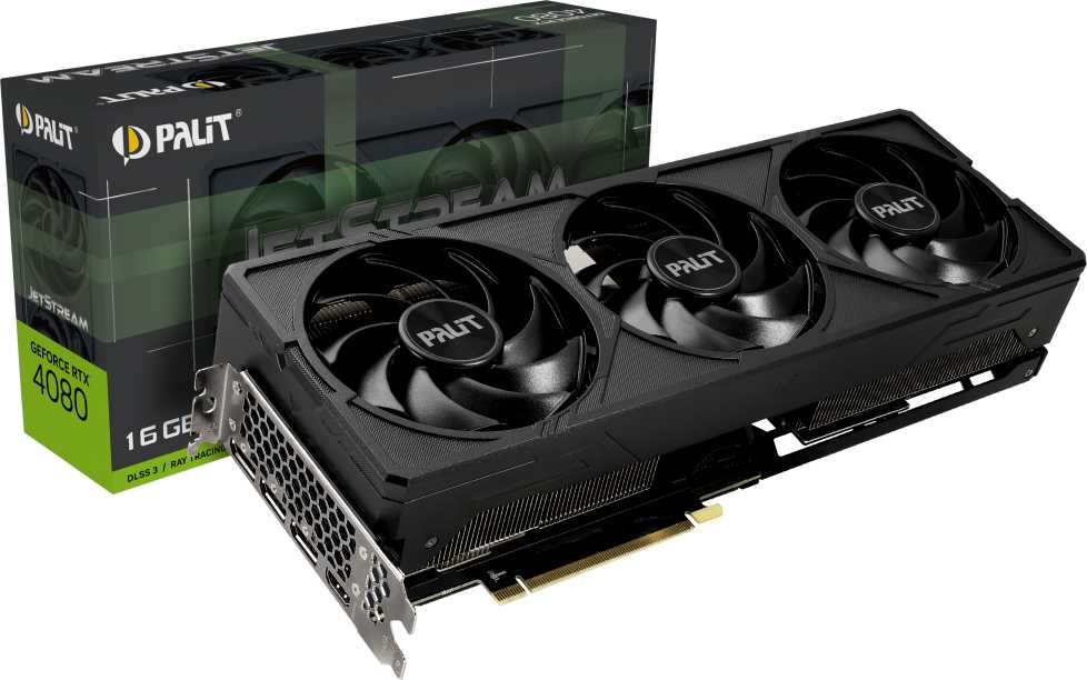 Видеокарта Palit GeForce RTX 4080 JetStream (NED4080019T2-1032J) фотография 9