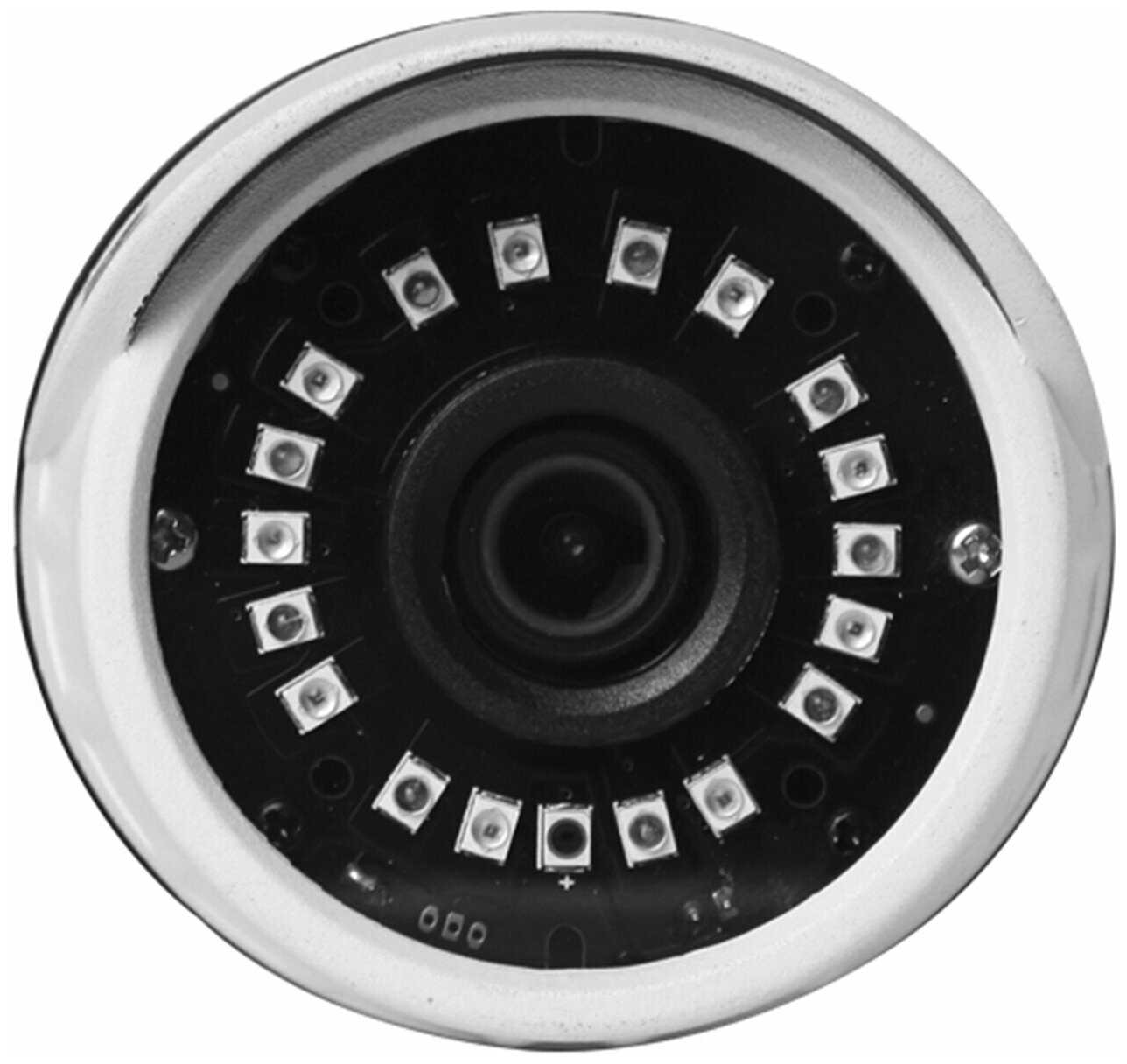 AHD/TVI/CVI камера XVI EC5011C (3.6мм), 5Мп, ИК подсветка уличная для видеонаблюдения фотография 1