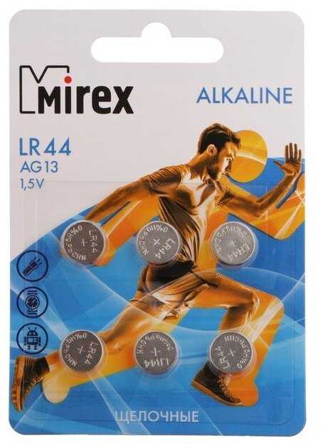 Батарейка для часов Mirex LR44 AG13 фотография 4